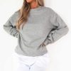 Clothing Style Wise | Neesha Grey Oversized Sweatshirt