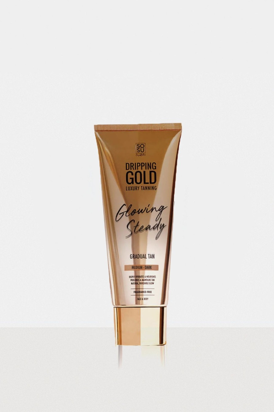 Beauty SOSU | Gradual Tan Medium - Dark By Sosu Dripping Gold