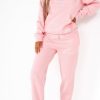 Clothing Style Wise | Zarina Baby Pink 'French Riviera' Jogger Co Ord