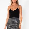 Clothing Eight Paris | Brianna Silver Sequin Skirt