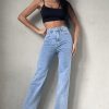 Clothing Redial | Erin Light Blue Extra Long High Waist Jeans