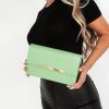 Bags Koko | Amber Pale Green Clutch Bag