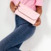 Clothing Koko | Trixie Pink Suedette Clutch