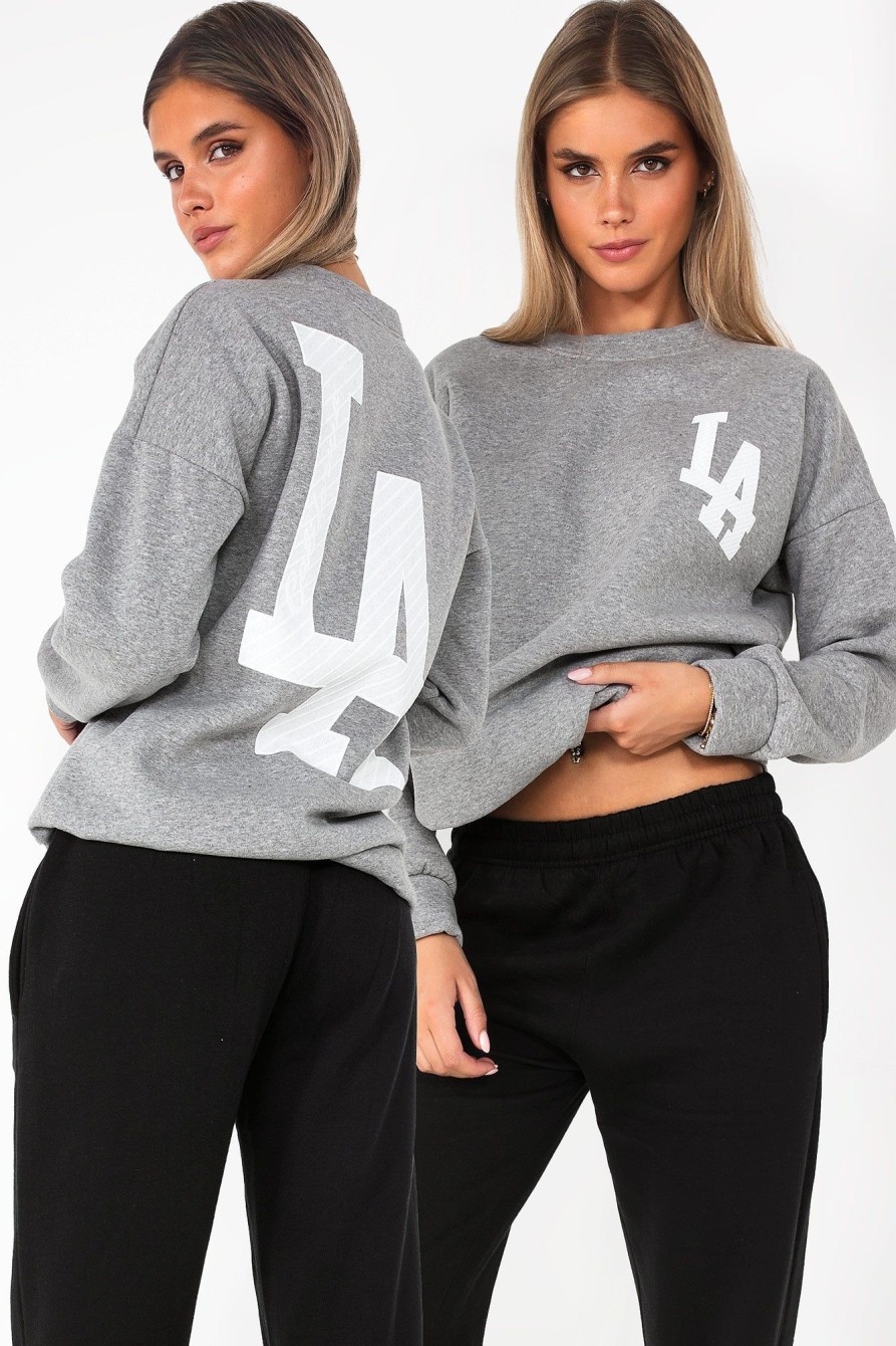 Clothing Willy Z | Riley Grey 'La' Sweatshirt