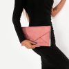 Clothing Koko | Diana Rose Suedette Envelope Clutch