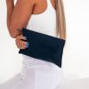 Bags Koko | Nettie Navy Suedette Envelope Clutch Bag