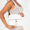 Bags Koko | Brooklyn White Faux Leather Bag