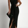 Clothing Giorgia | Nancy Black Shimmer Dress