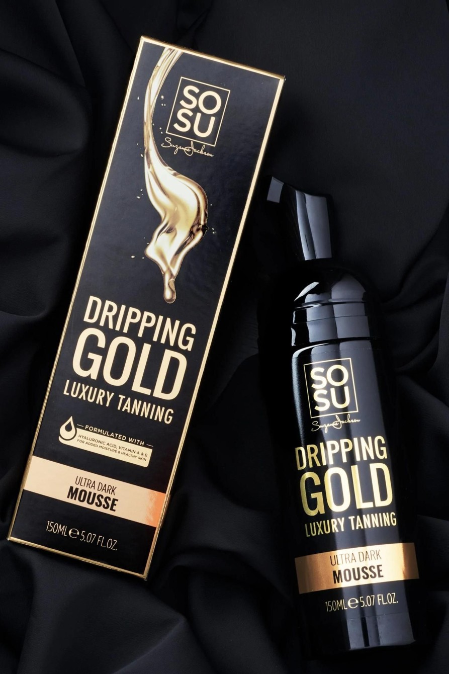 Beauty SOSU | Luxury Tanning Mousse Ultra Dark By Sosu Dripping Gold