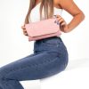 Clothing Koko | Trixie Blush Suedette Clutch