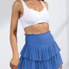 Clothing Moguland | Chelle Blue Tiered Skort