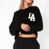 Clothing Willy Z | Riley Black 'La' Sweatshirt