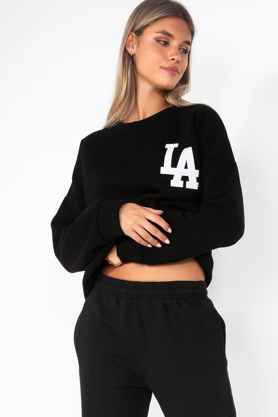 Clothing Willy Z | Riley Black 'La' Sweatshirt