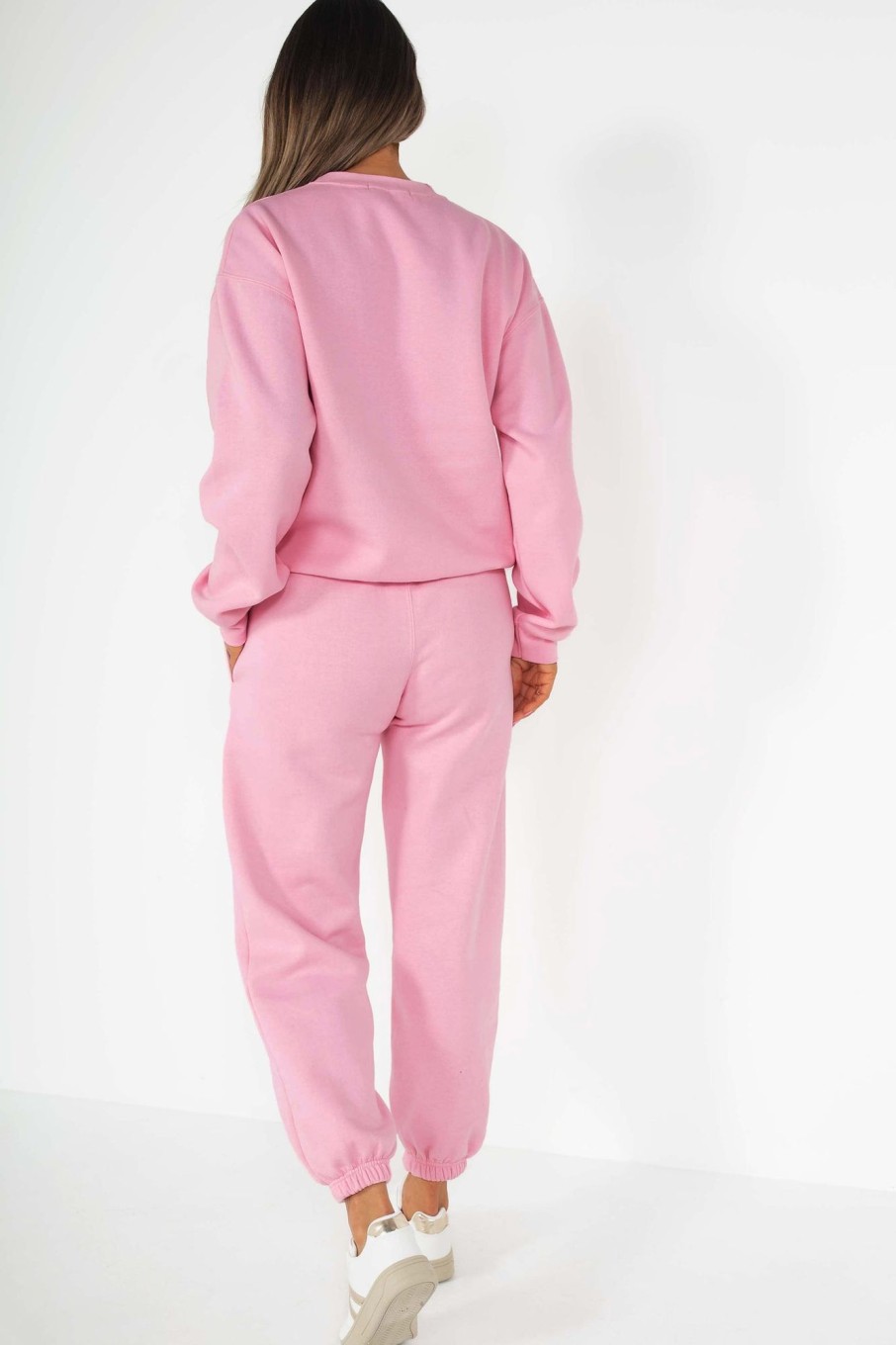 Clothing Style Wise | Carolina Pink Oversized Jogger Co-Ord