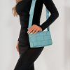 Clothing Koko | Dixie Blue Woven Cross Body Bag