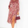 Clothing Girl in Mind | Girl In Mind Ashanti Red Print Dress