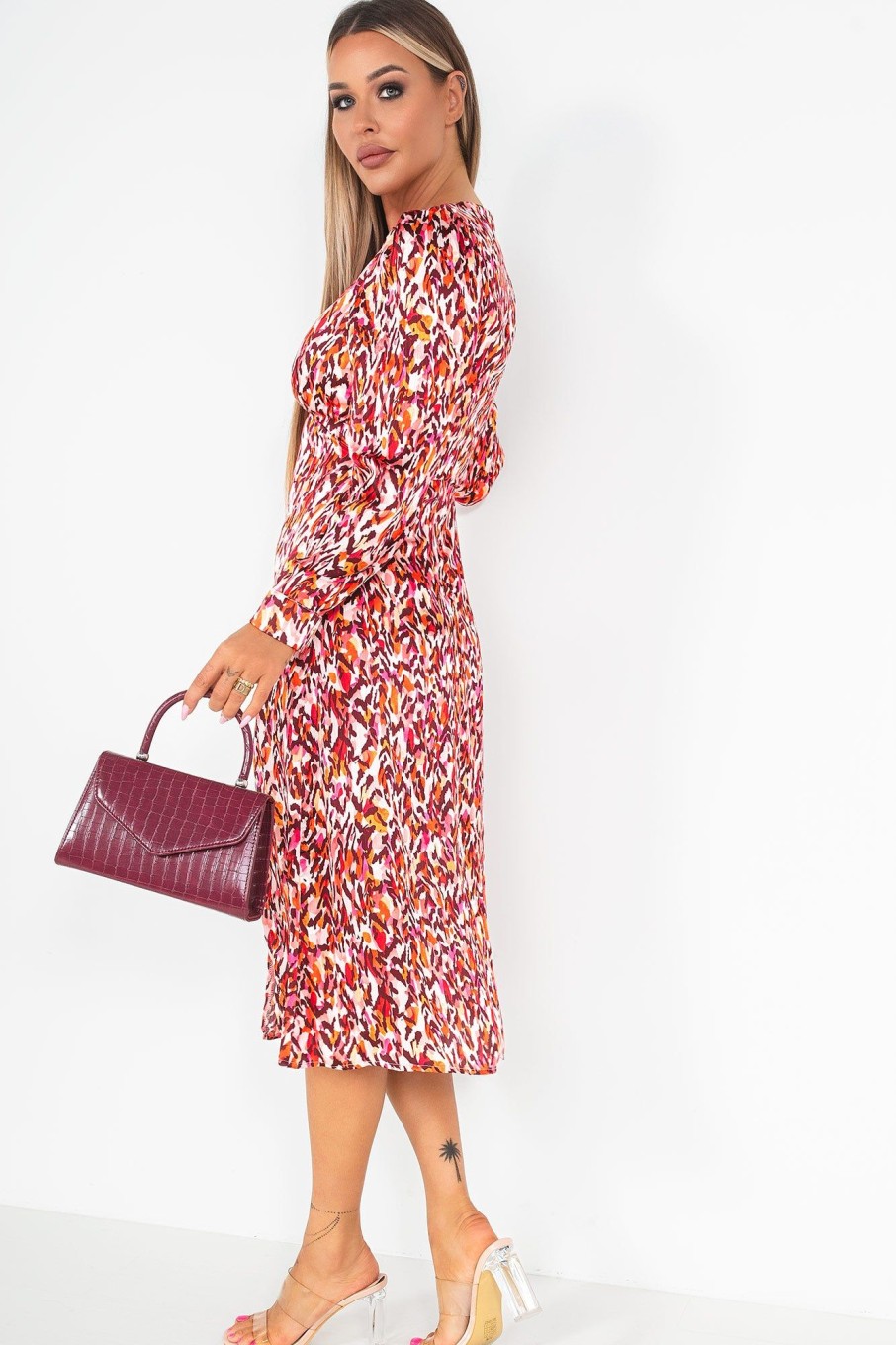 Clothing Girl in Mind | Girl In Mind Ashanti Red Print Dress