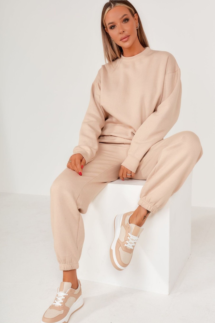 Clothing Style Wise | Carolina Stone Oversized Jogger Co-Ord