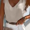 Clothing Estee Brown | Kimber Nude V Neck Sleeveless Top