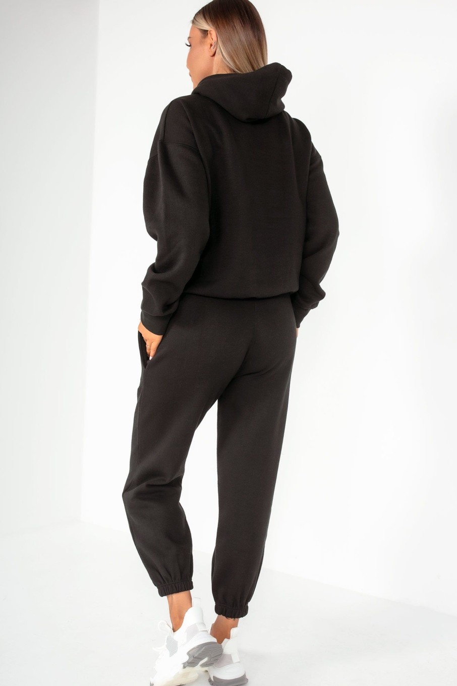 Clothing Style Wise | Nataly Black 'Atelier Dm' Jogger Co Ord