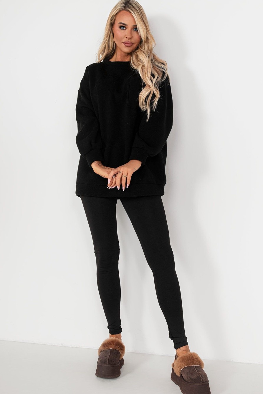 Clothing Willy Z | Rita Black Leggings Co Ord