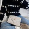 Clothing Estee Brown | Ondrea Black Heart Knit Jumper