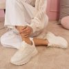 Clothing Ideal | Abby Cream Chunky Trainers