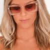 Clothing Impulse | Clear Tinted Frame Cat Eye Sunglasses