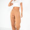 Clothing Style Wise | Olivia Camel Oversized Joggers