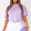 Clothing Vera u0026 Lucy | Theo Lilac Short Sleeve T-Shirt