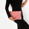 Clothing Koko | Diana Rose Suedette Envelope Clutch