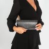 Clothing Koko | Saoirse Black Diamante Clutch