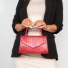 Clothing Koko | Veronica Red Croc Print Grab Bag