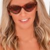 Clothing Impulse | Leopard Cat Eye Frame Sunglasses