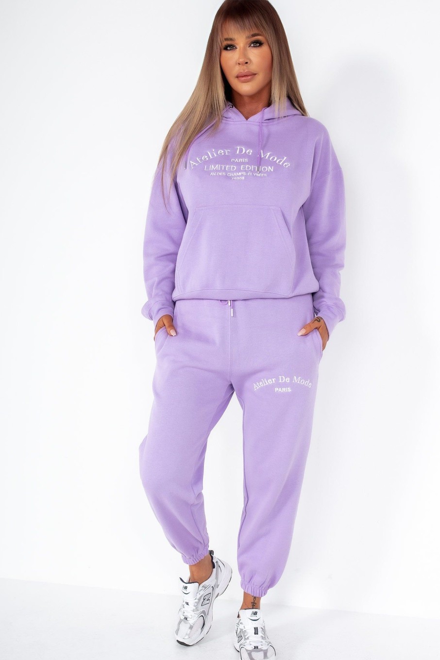 Clothing Style Wise | Nataly Lilac 'Atelier Dm' Jogger Co Ord