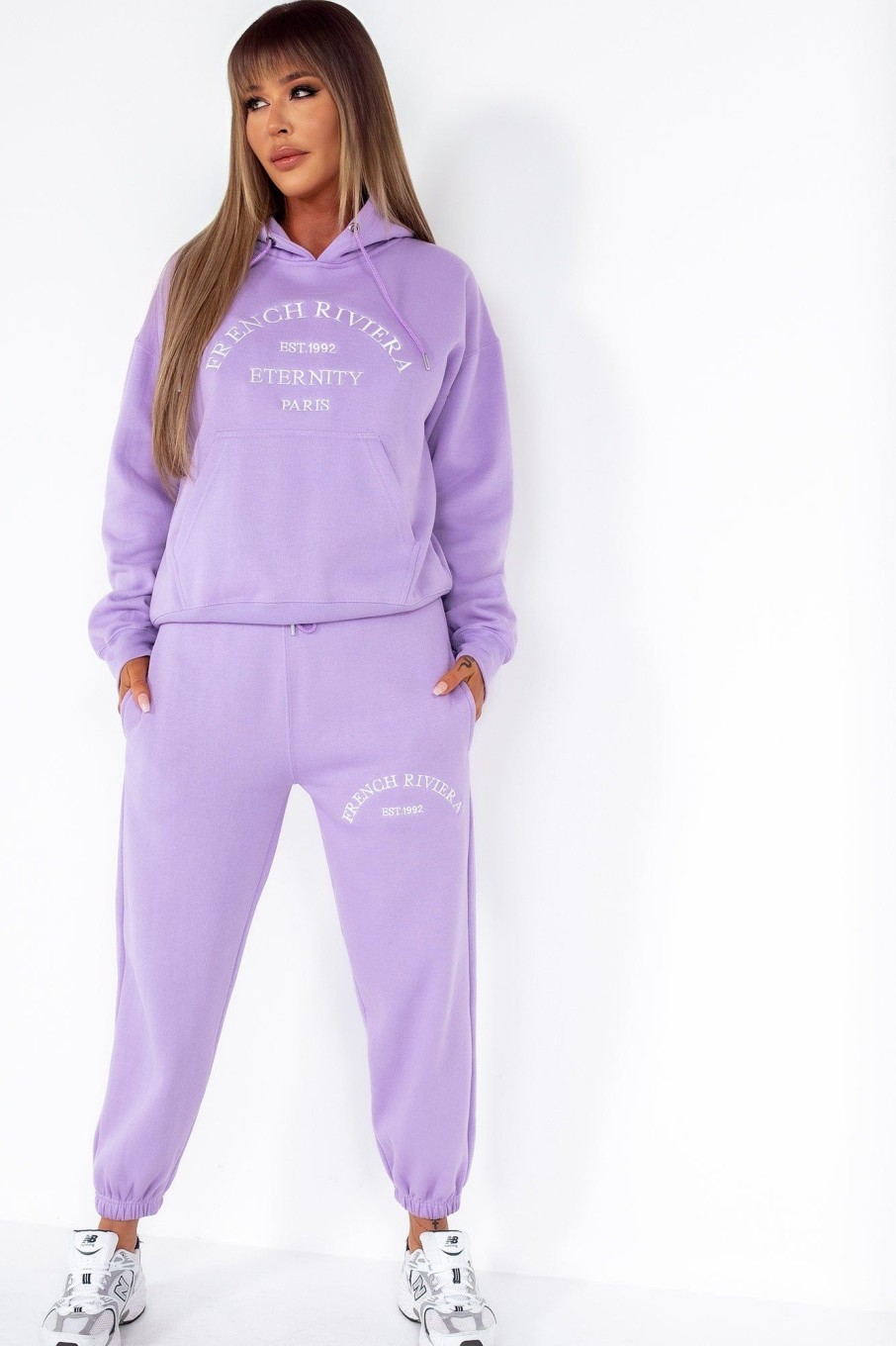 Clothing Style Wise | Zarina Lilac 'French Riviera' Jogger Co Ord