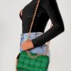 Clothing Koko | Panthea Green Woven Cross Body Bag