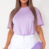 Clothing Vera u0026 Lucy | Theo Lilac Short Sleeve T-Shirt