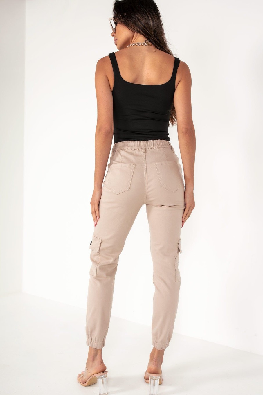 Clothing Zilene | Nina Stone Cargo Trousers