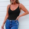 Clothing Vera u0026 Lucy | Rebecca Black V Neck Bodysuit