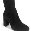 Clothing No Doubt | Josie Black Suedette Boots