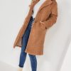 Clothing Willy Z | Annalise Camel Oversized Teddy Coat