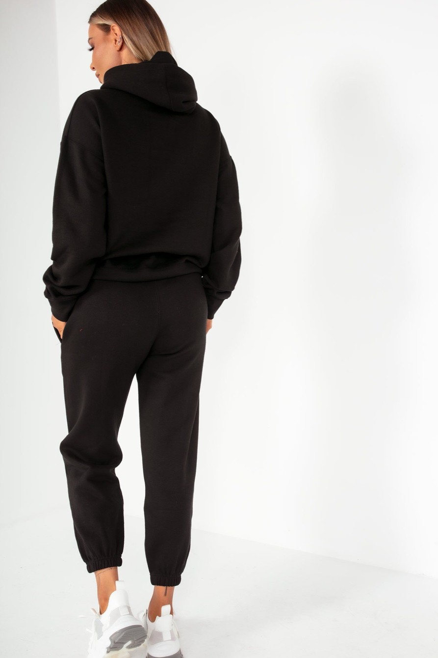 Clothing Style Wise | Zarina Black 'French Riviera' Jogger Co Ord