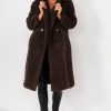 Clothing Yu u0026 Me | Alexis Chocolate Teddy Coat