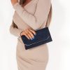 Clothing Koko | Trixie Navy Suedette Clutch