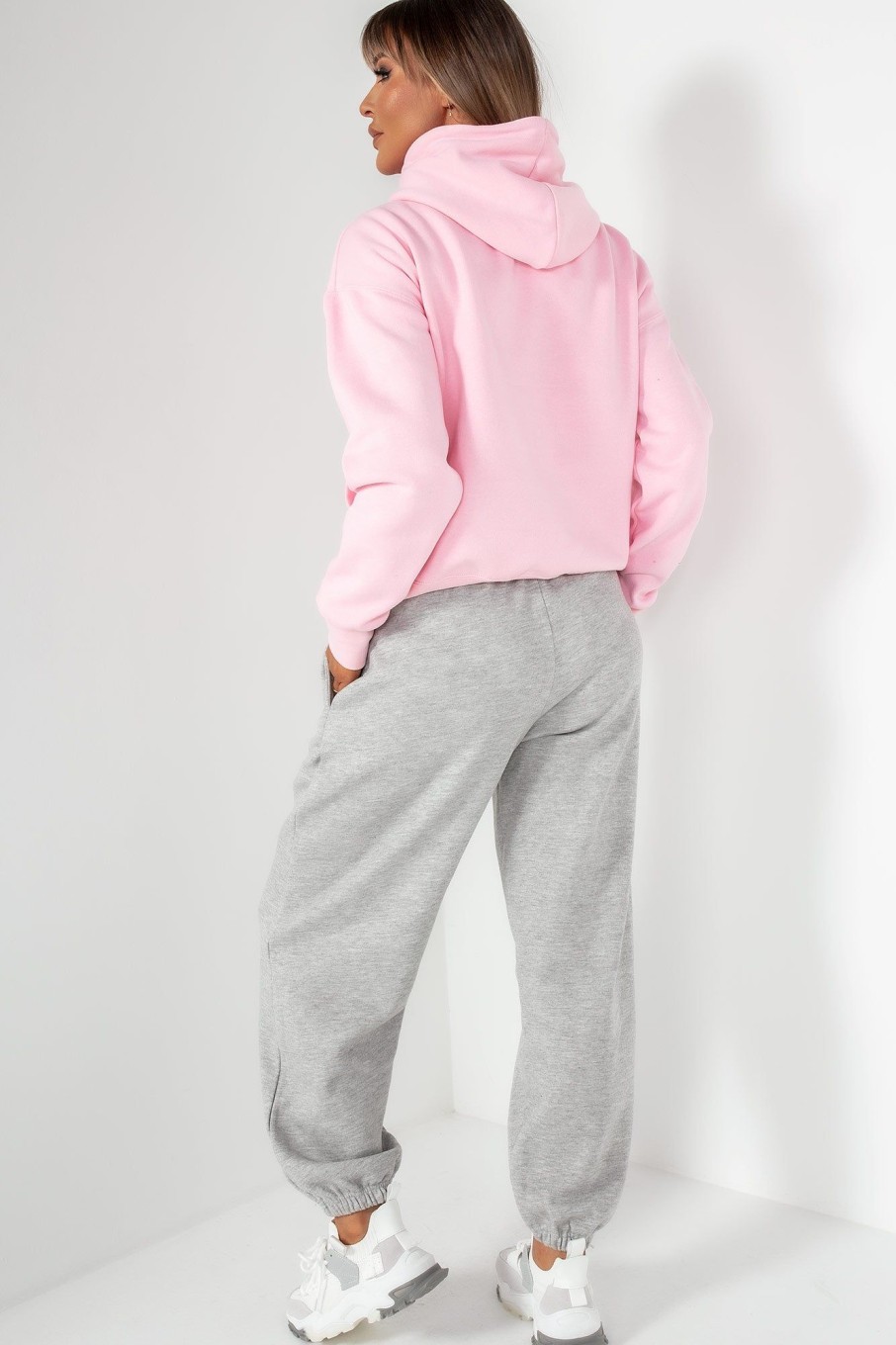 Clothing Style Wise | Lilah Pink 'East Hampton' Hoodie