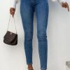 Clothing Estee Brown | Melody Blue Button Detail Jeans