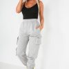 Clothing Style Wise | Zucca Grey Utility Joggers