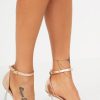 Clothing No Doubt | Radha Rose Gold Barely There Heels