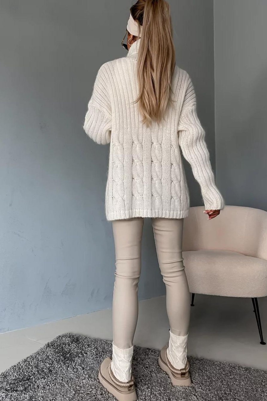 Clothing Willy Z | Novella Cream Knit Jumper